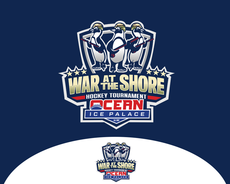 Logo Design entry 1820185 submitted by CUPU to the Logo Design for War at the Shore Logo  run by raven@oceanhockey.com