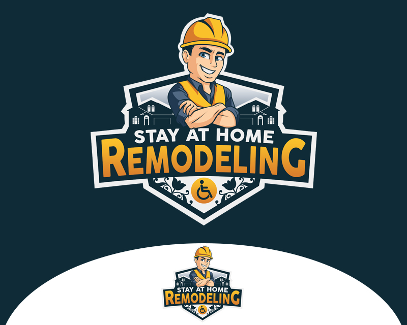 Logo Design Entry 1821157 submitted by CUPU to the contest for Stay at Home Remodeling run by jbu