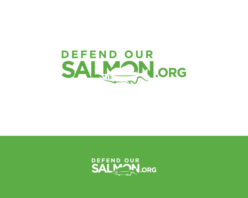 Logo Design entry 1823097 submitted by Nish to the Logo Design for Defend Our Salmon.org run by defendoursalmon
