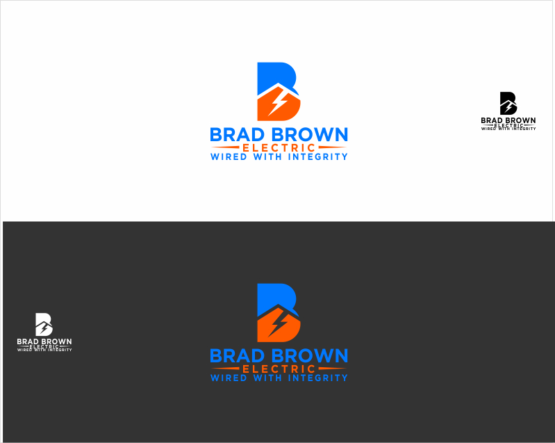 Logo Design Entry 1823582 submitted by Om Ganpataye to the contest for Brad Brown Electric run by bradb143