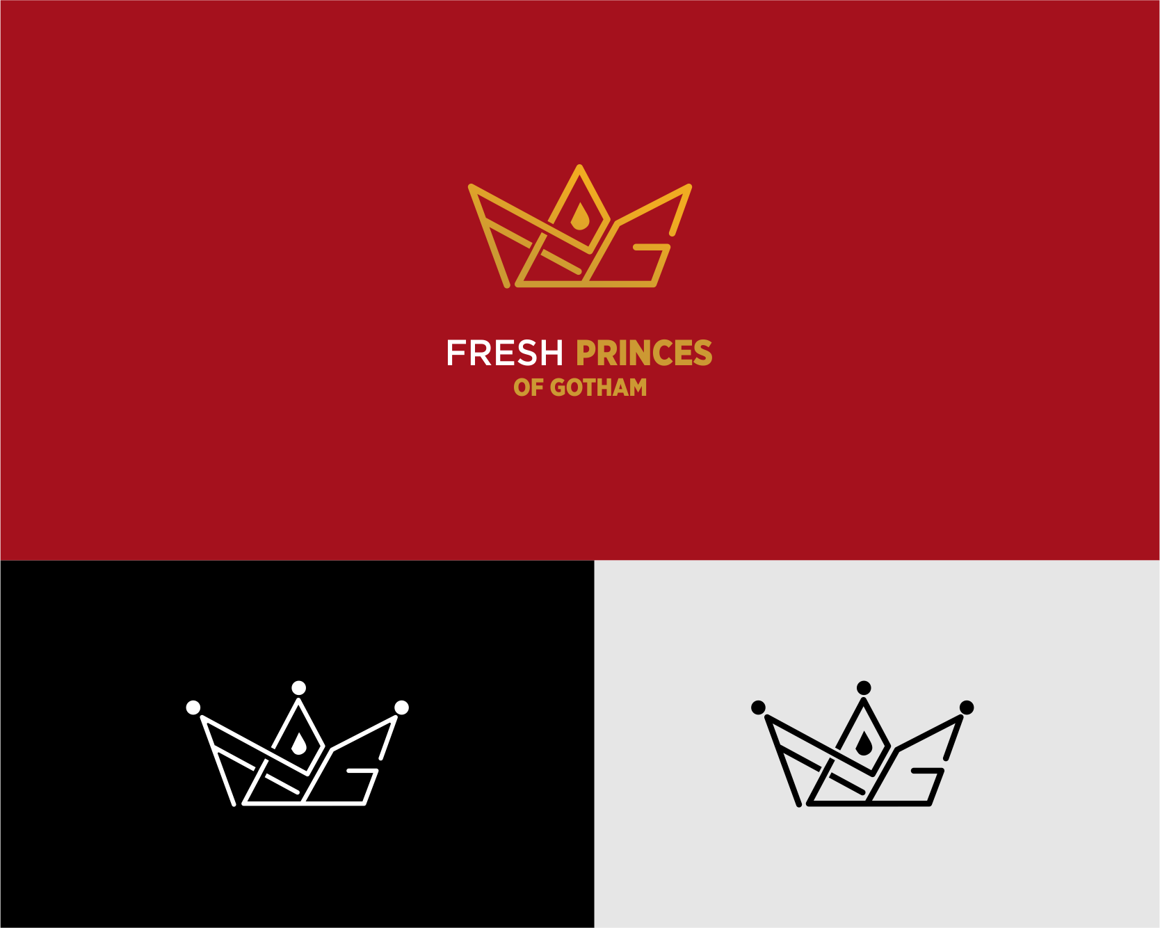 Logo Design Entry 1888014 submitted by faaZ to the contest for Fresh Princes of Gotham run by austin.joyner