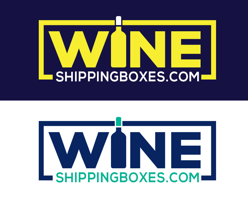 Logo Design entry 1827376 submitted by freelancerT to the Logo Design for Wineshippingboxes.com run by Mike A.