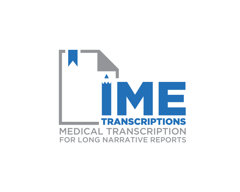 Logo Design entry 1841054 submitted by zoki169 to the Logo Design for IME Transcriptions run by sdt