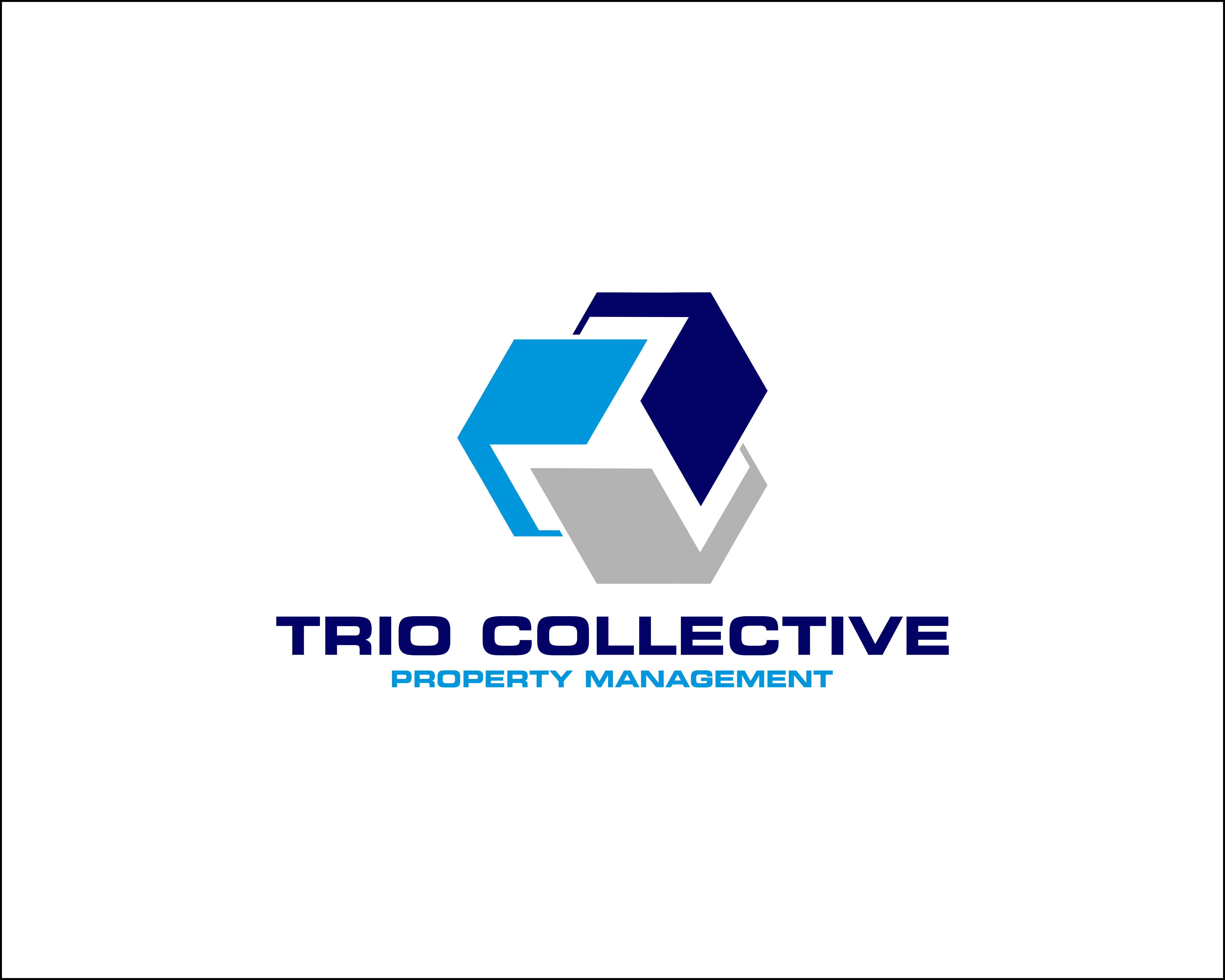 Logo Design Entry 1842574 submitted by Destination to the contest for Trio Collective Property Management run by amandatriolo