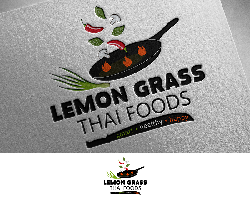 Logo Design entry 1843952 submitted by LogRina to the Logo Design for lemon grass Thai foods run by terricolas 
