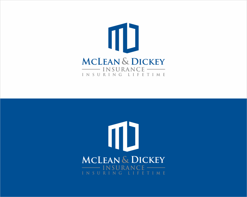 Logo Design Entry 1844215 submitted by Om Ganpataye to the contest for McLean & Dickey Insurance  run by mcleananddickey