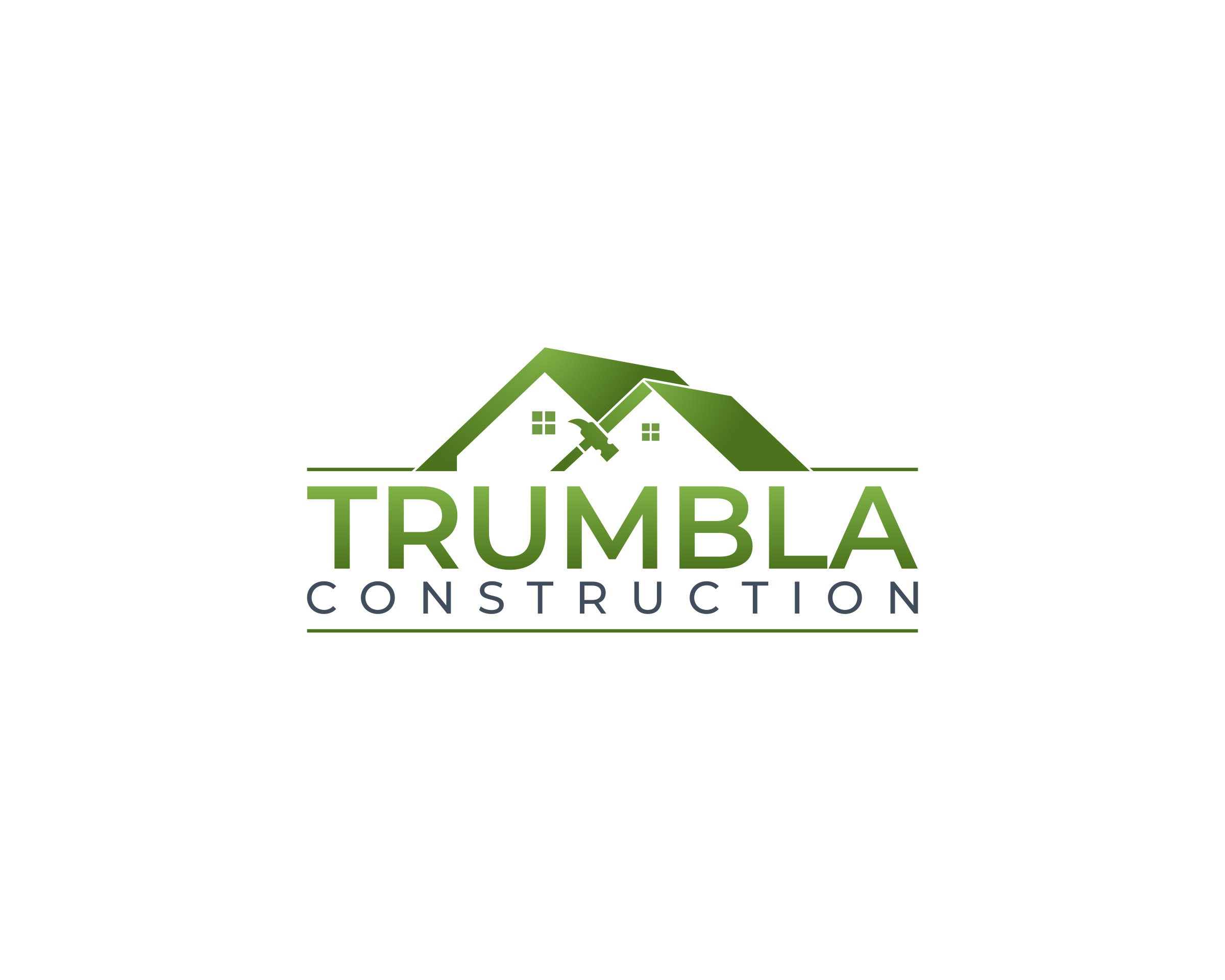 Logo Design entry 1846315 submitted by AaronEthan to the Logo Design for Trumbla Construction  run by Travis trumbla 