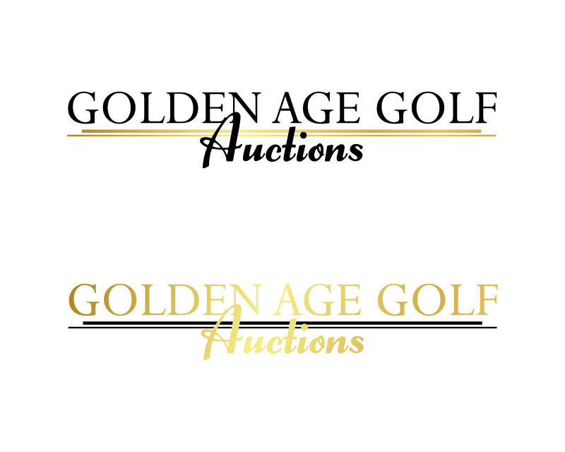 Logo Design Entry 1846964 submitted by Dingdong84 to the contest for Golden Age Golf Auctions run by tourflags