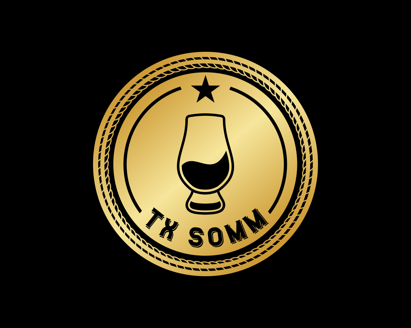 Logo Design entry 1852927 submitted by Ivank to the Logo Design for TX Somm (Texas Sommelier) run by TX_Somm