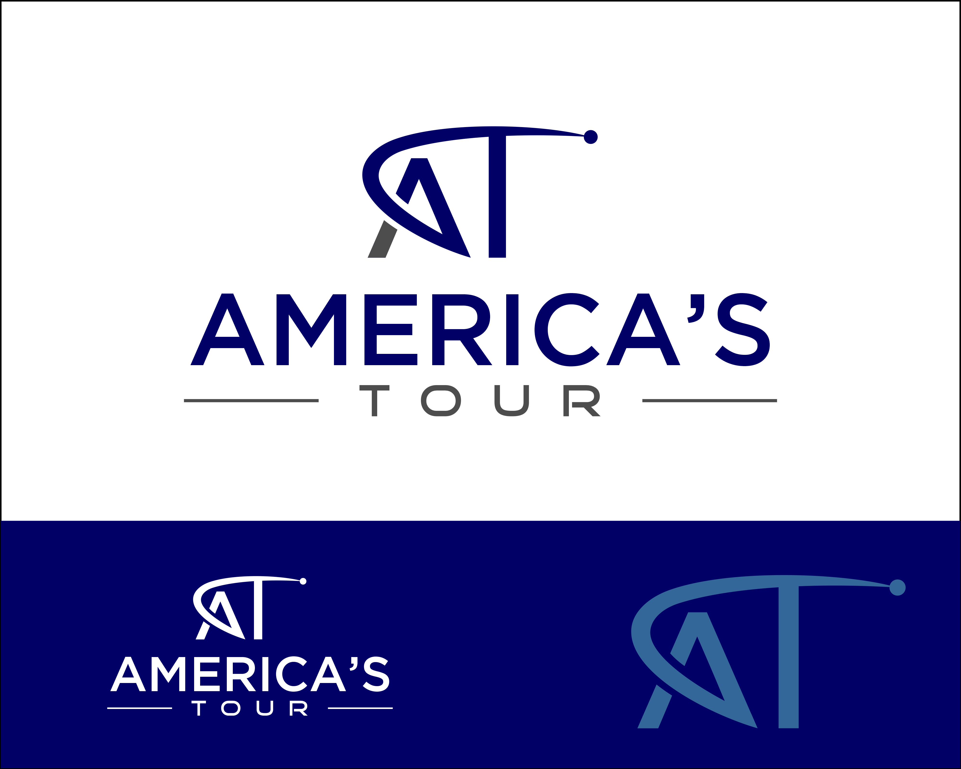 Logo Design Entry 1827889 submitted by Destination to the contest for America's Tour run by americastour