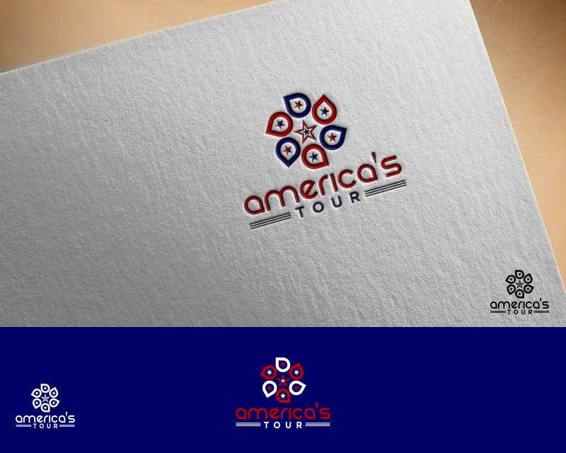Logo Design Entry 1827984 submitted by Om Ganpataye to the contest for America's Tour run by americastour