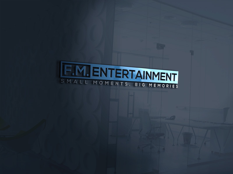 Logo Design entry 1863040 submitted by MuhammadR to the Logo Design for F.M. Entertainment run by funnyman67