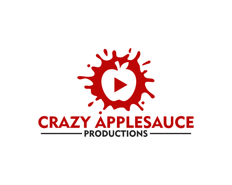 Logo Design entry 1865924 submitted by Salman to the Logo Design for Crazy Applesauce Productions run by bethwhaley08@yahoo.com