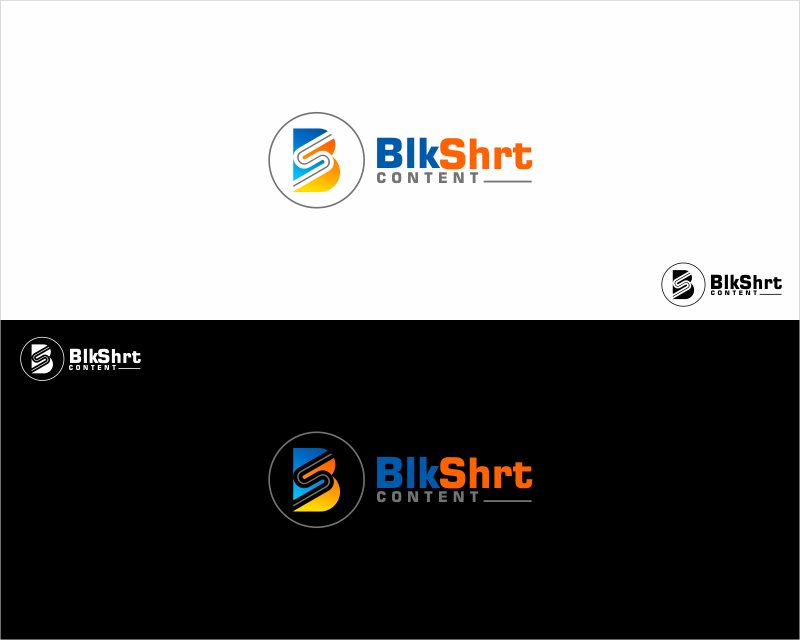 Logo Design Entry 1871400 submitted by Om Ganpataye to the contest for BlkShrt Content  run by ahuffman1022