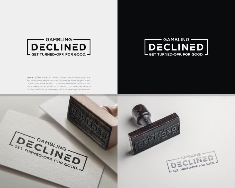 Logo Design entry 1882866 submitted by alley to the Logo Design for gambling declined run by fadenj