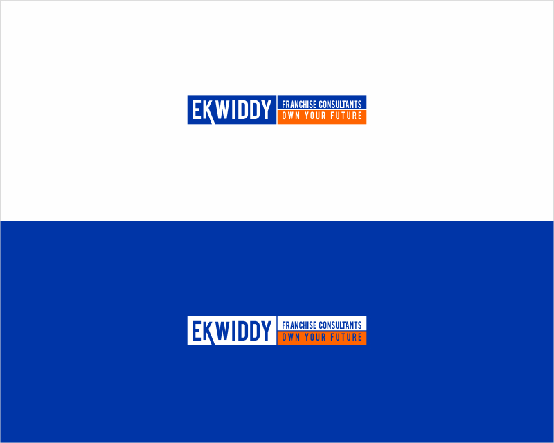 Logo Design Entry 1887594 submitted by Om Ganpataye to the contest for Ekwiddy Franchise Consultants or Ekwiddy run by brettswats@gmail.com