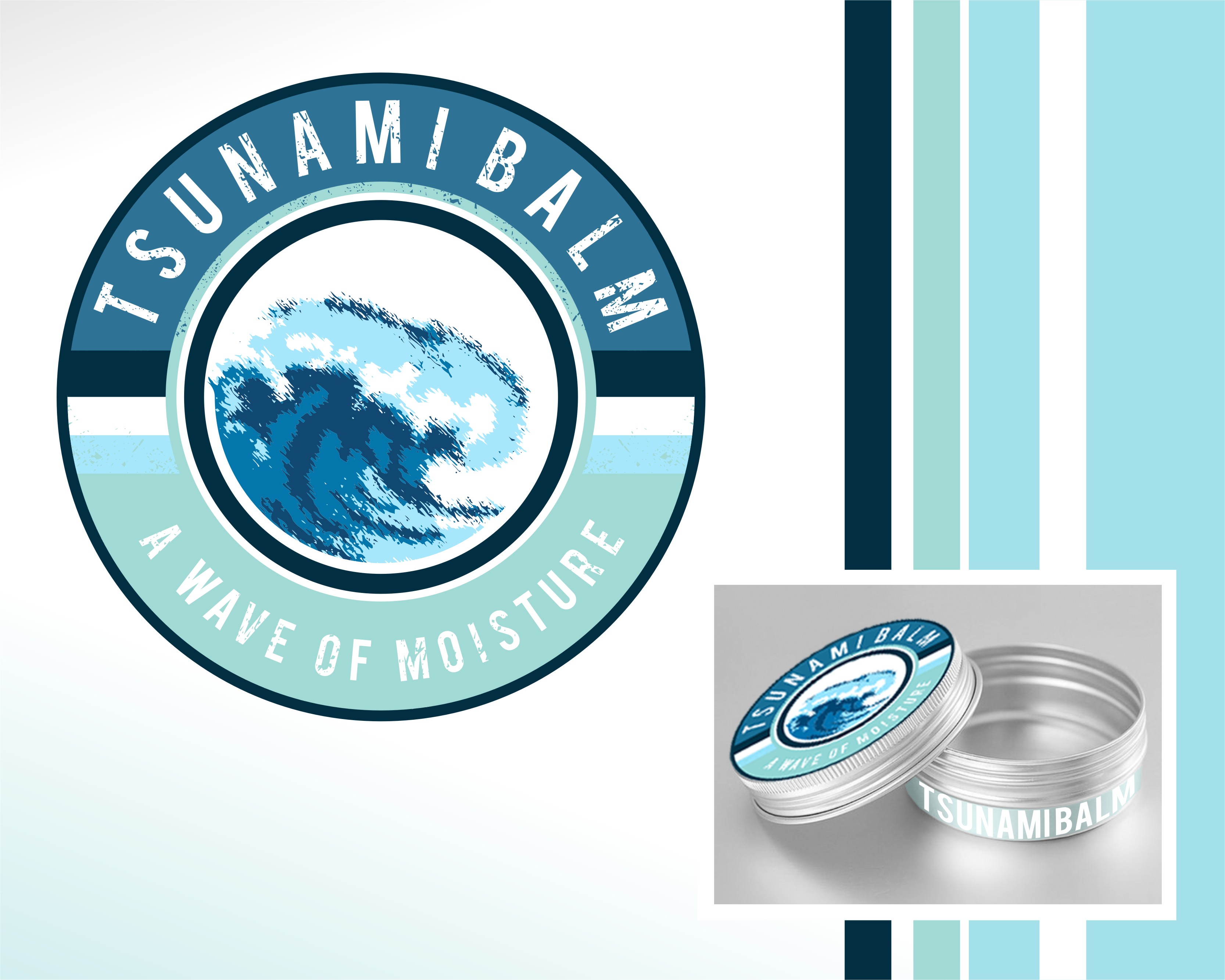 Logo Design Entry 1889826 submitted by Olarion to the contest for Tsunami Balm run by BradPlatt