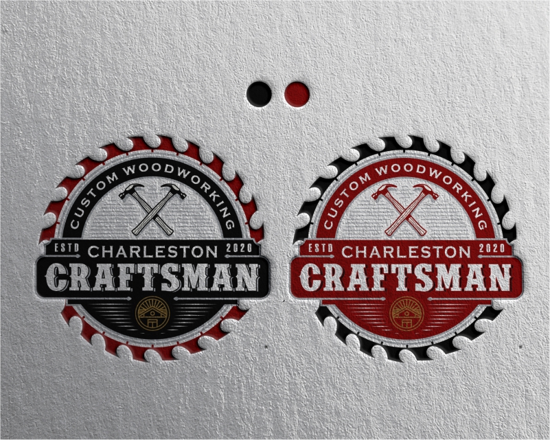 Logo Design entry 1905409 submitted by ronnier to the Logo Design for Charleston Craftsman LLC run by jtgigs@gmail.com