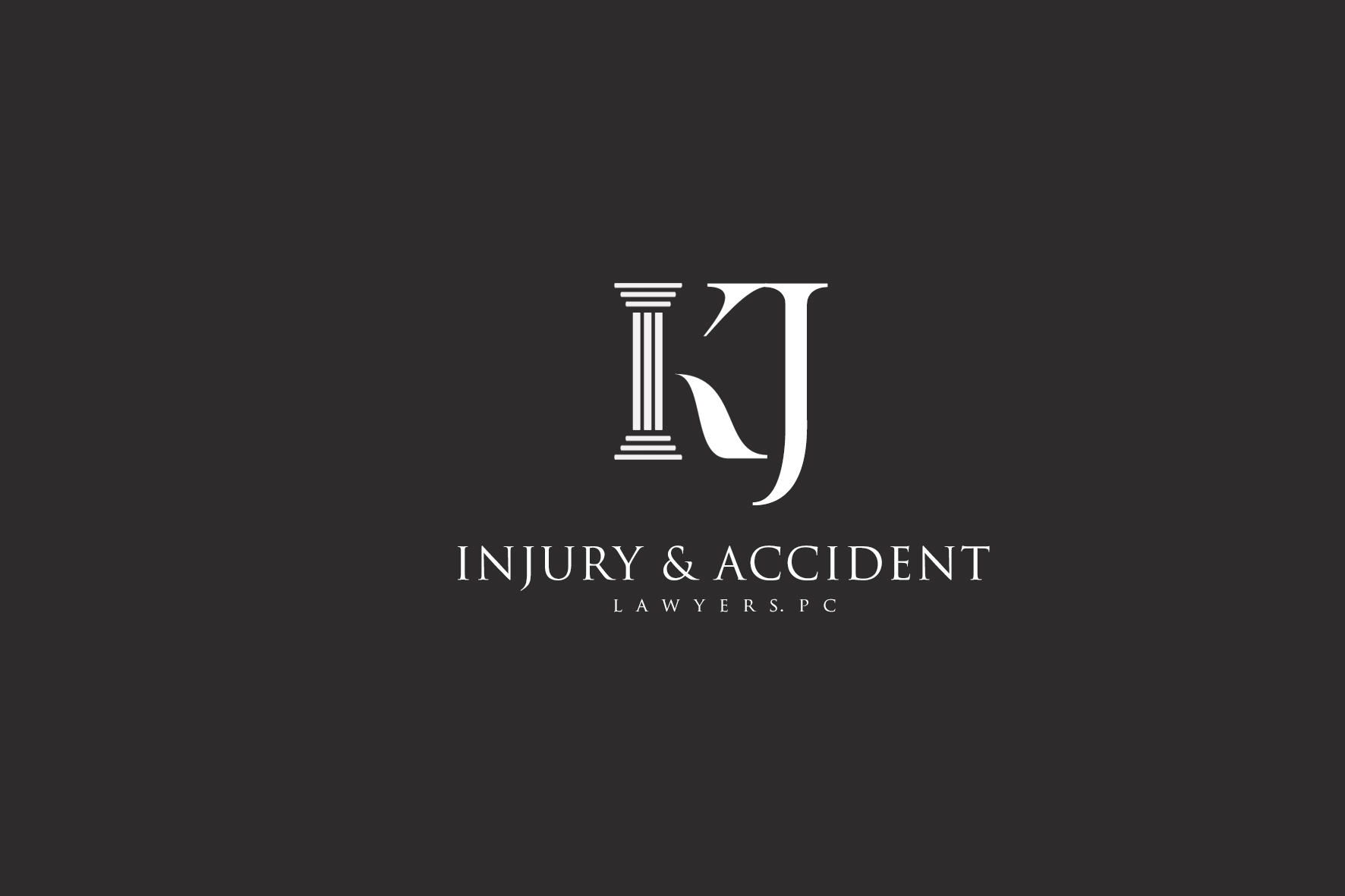 Logo Design Entry 1915746 submitted by Icuk07 to the contest for KJ Injury & Accident Lawyers, PC run by kjlawyers