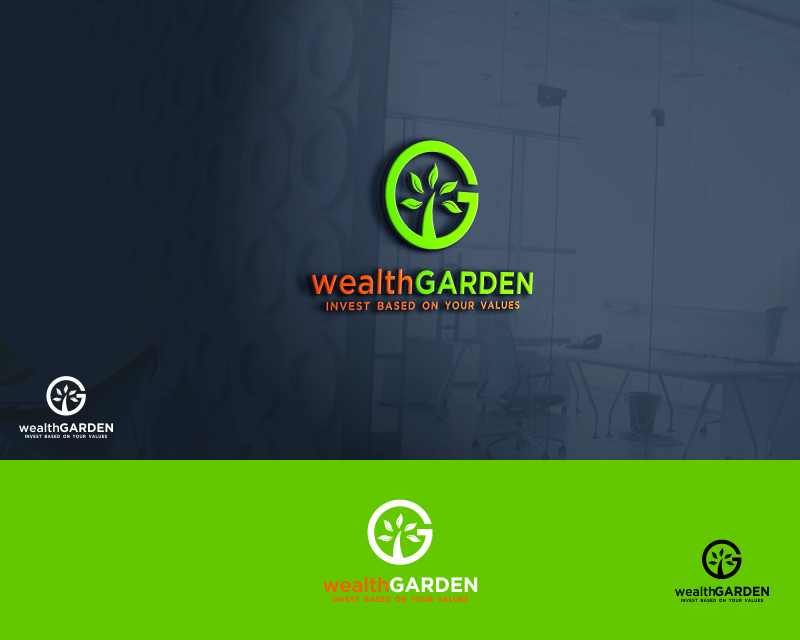 Logo Design Entry 1918679 submitted by Om Ganpataye to the contest for [Please see updated uploads for inspiration] wealthgarden - Our Investments Today shape the World of Tomorrow run by kohstall