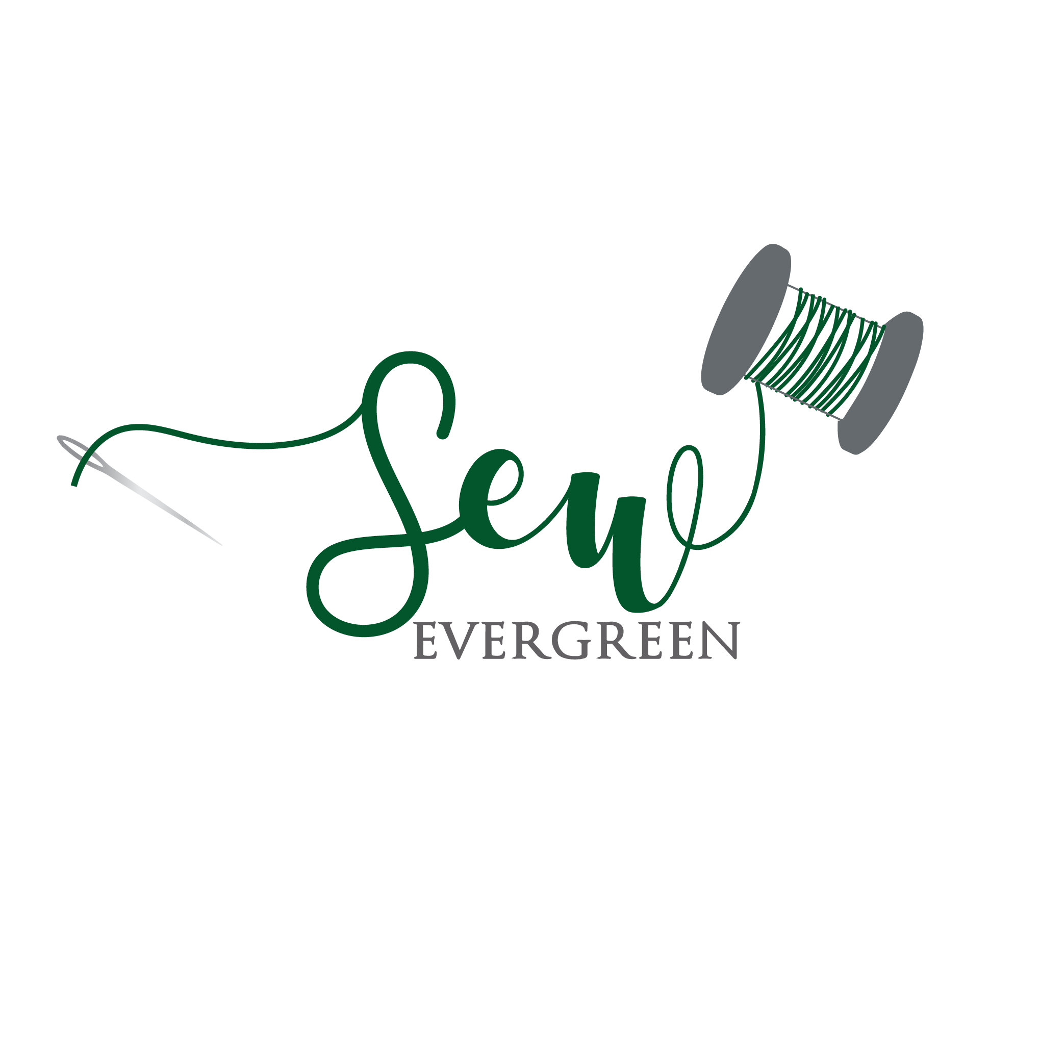 Logo Design entry 1919948 submitted by farahlouaz to the Logo Design for SewEvergreen Face Masks run by SewEvergreen