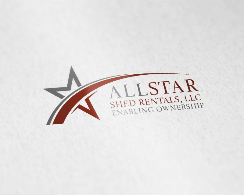 Logo Design Entry 1927392 submitted by wakaranaiwakaranai to the contest for Allstar Shed Rentals, LLC run by yoder76
