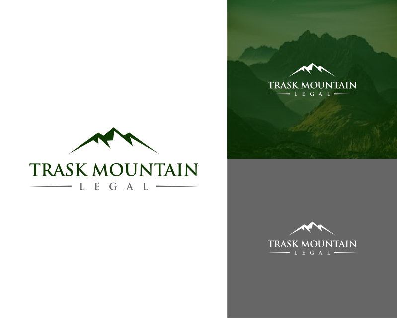 Logo Design entry 1932043 submitted by para_raider to the Logo Design for Trask Mountain Legal run by jlsenner@willamette.edu