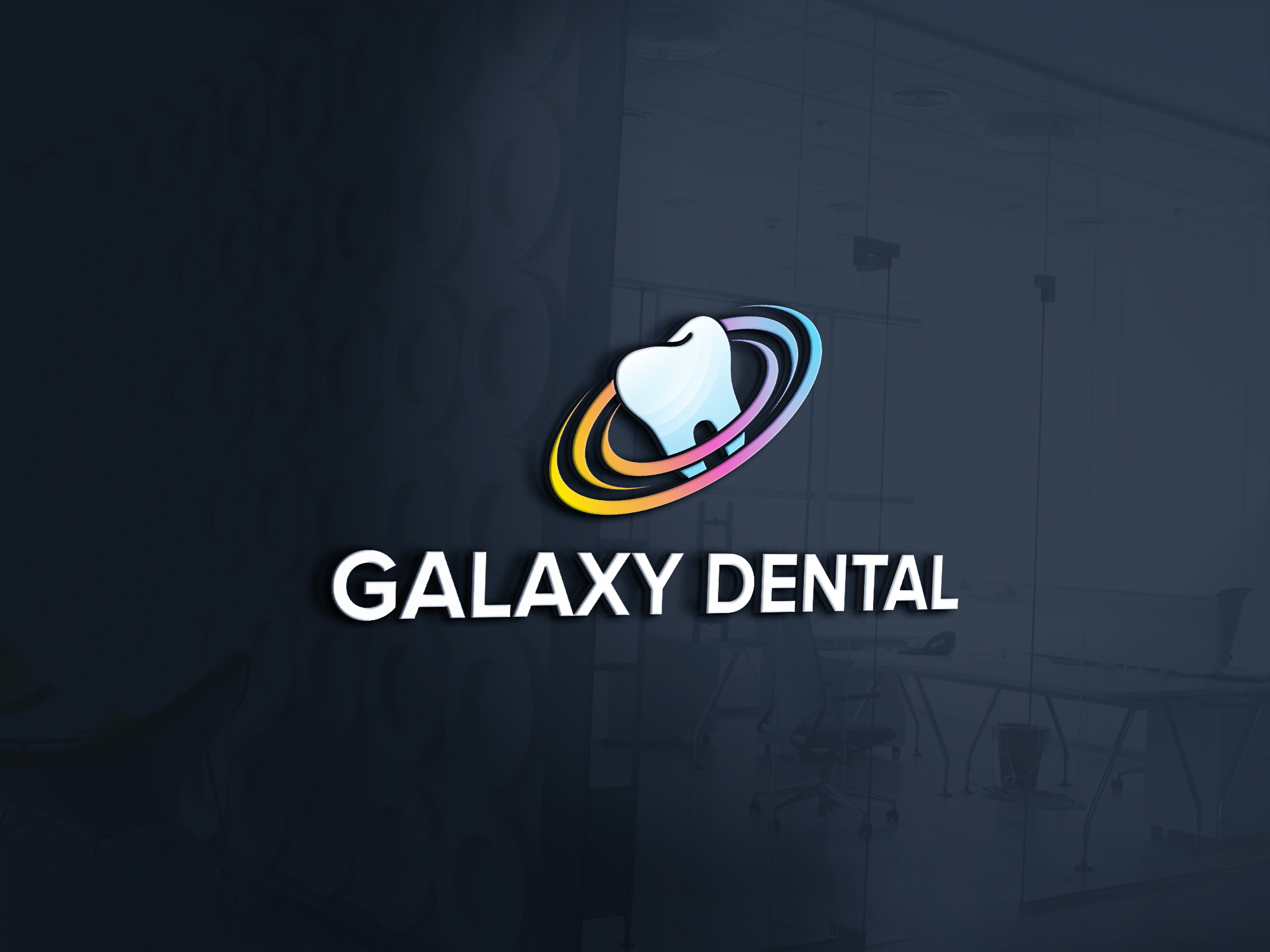 Logo Design entry 1941371 submitted by makrufi to the Logo Design for Galaxy Dental run by calgarydentalhub