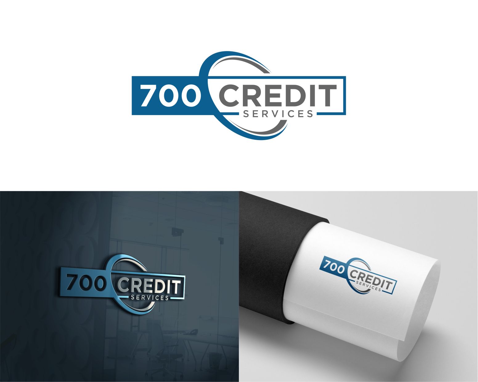 Logo Design entry 1945802 submitted by hery_cdt to the Logo Design for 700 Credit Services run by theriddler227