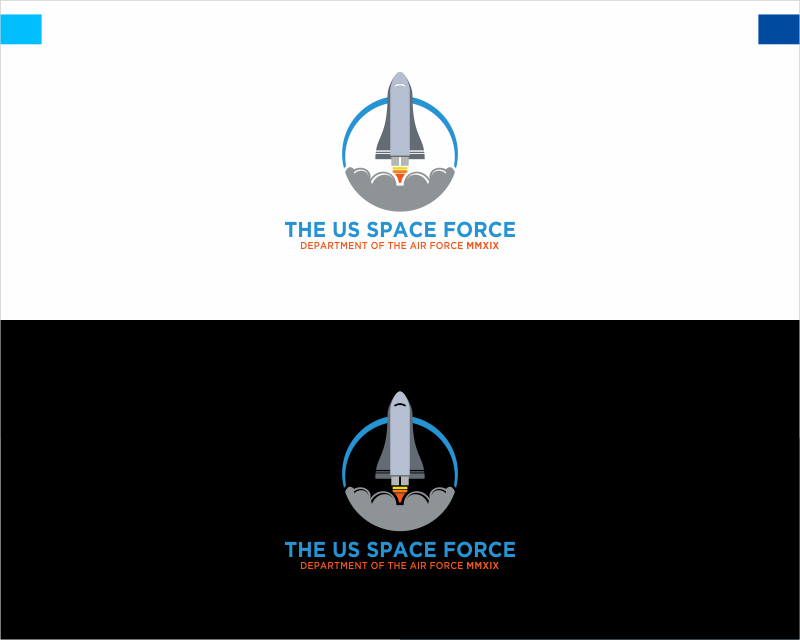 Logo Design Entry 1951955 submitted by Om Ganpataye to the contest for Official Hatchwise Contest- Redesign the US Space Force Logo run by batman2