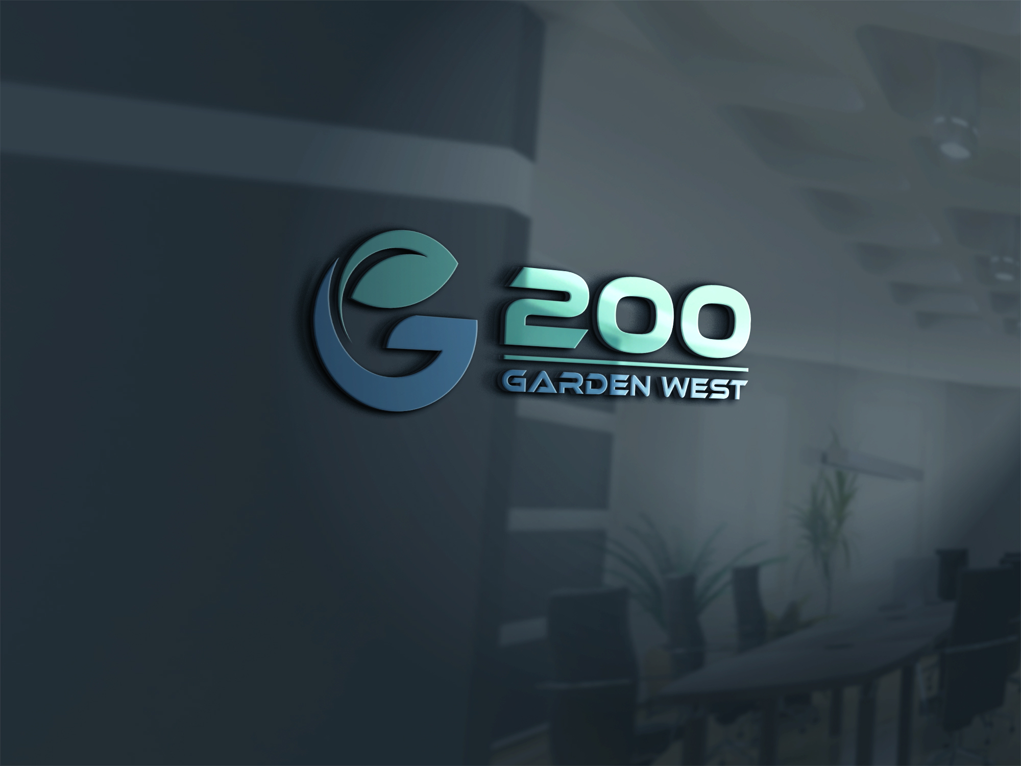 Logo Design entry 1963664 submitted by Alban together to the Logo Design for 200 Garden West run by 128collective