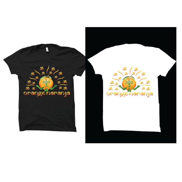 T-Shirt Design Entry 2036405 submitted by balsh to the contest for Orange Naranja run by Blueflame1979