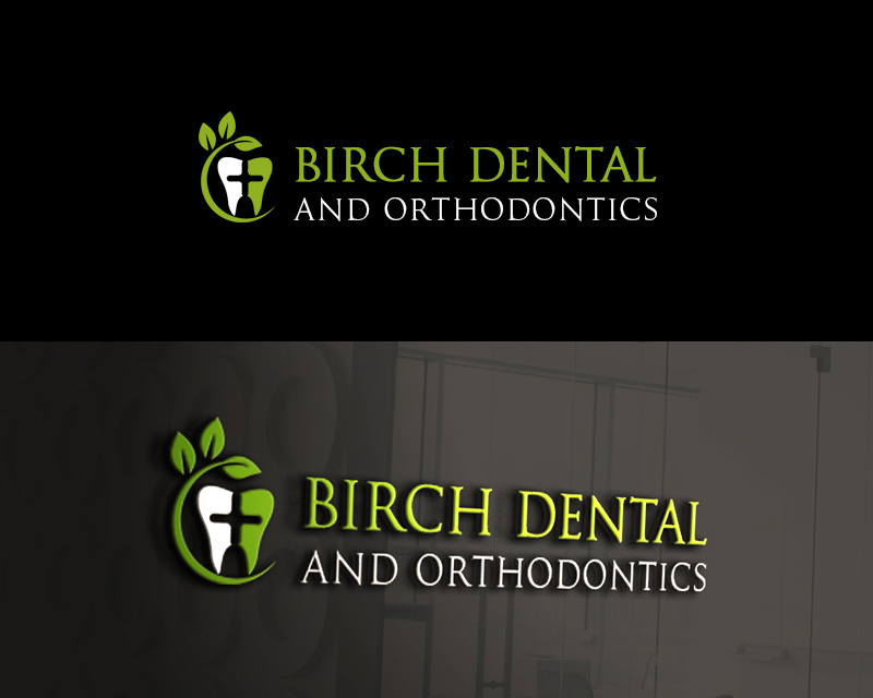 Logo Design entry 1973135 submitted by badluck1 to the Logo Design for Birch Dental and Orthodontics run by lhalikias