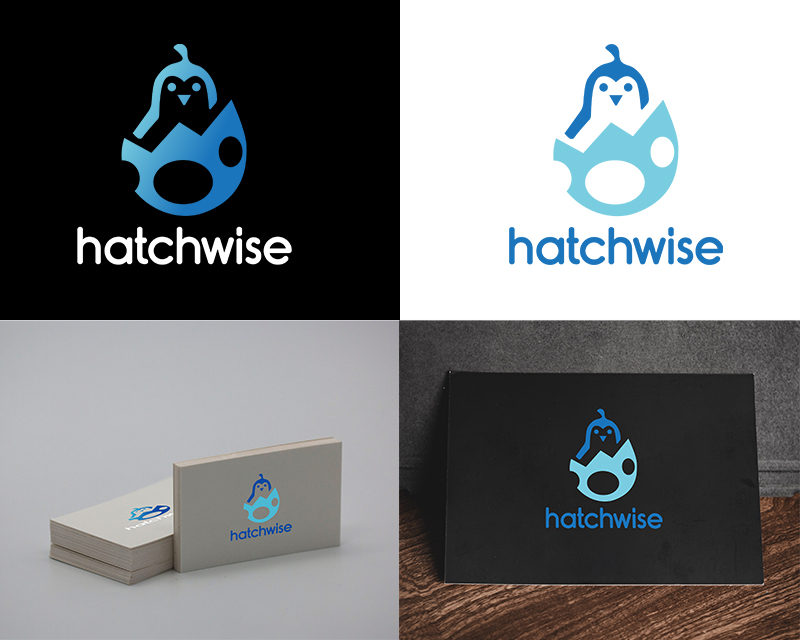 Logo Design entry 1973621 submitted by andsue to the Logo Design for Official Hatchwise contest: Looking for a new mock-up template  run by batman2
