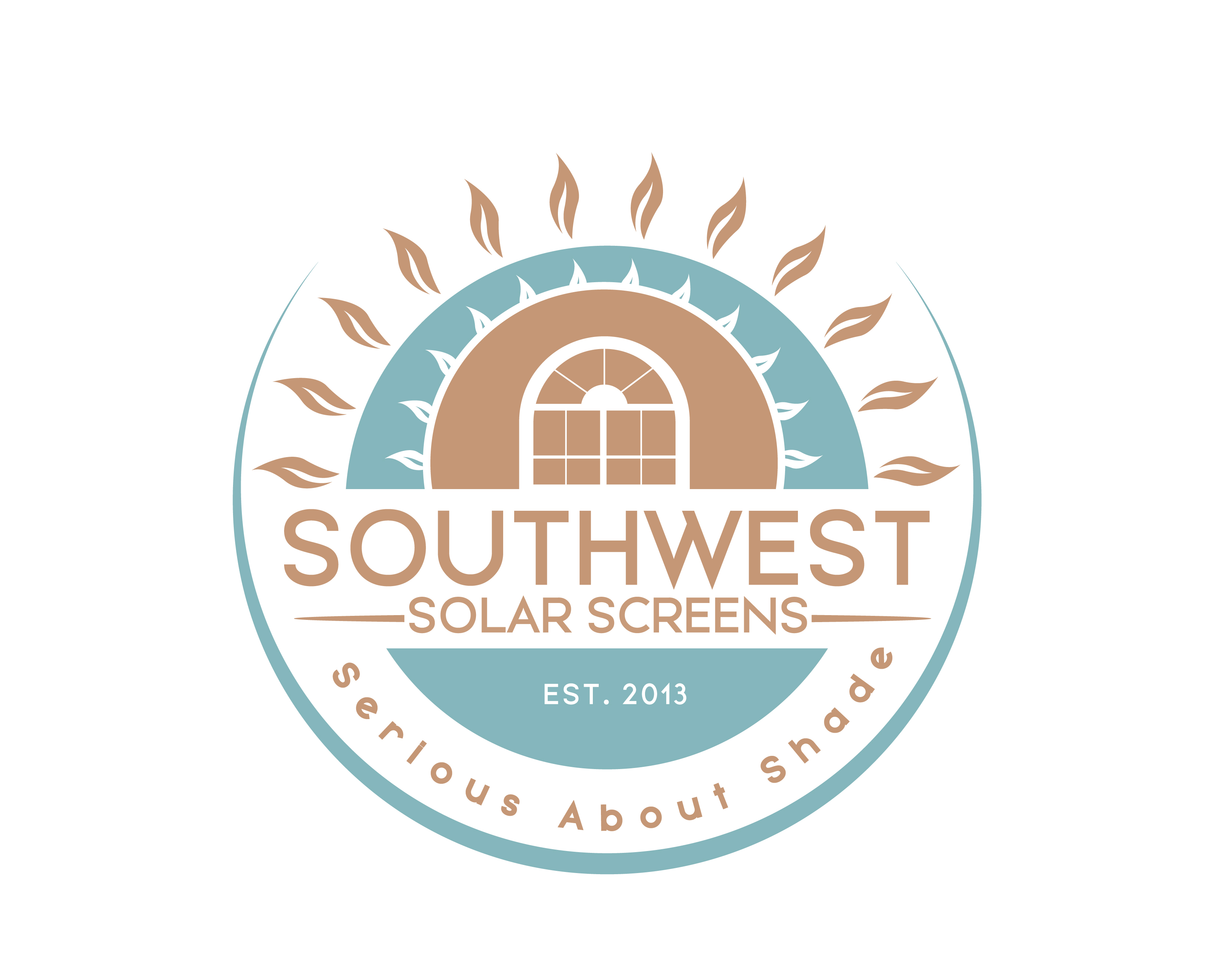 Logo Design entry 1989671 submitted by OM18 to the Logo Design for Southwest Solar Screens run by MariahLSage