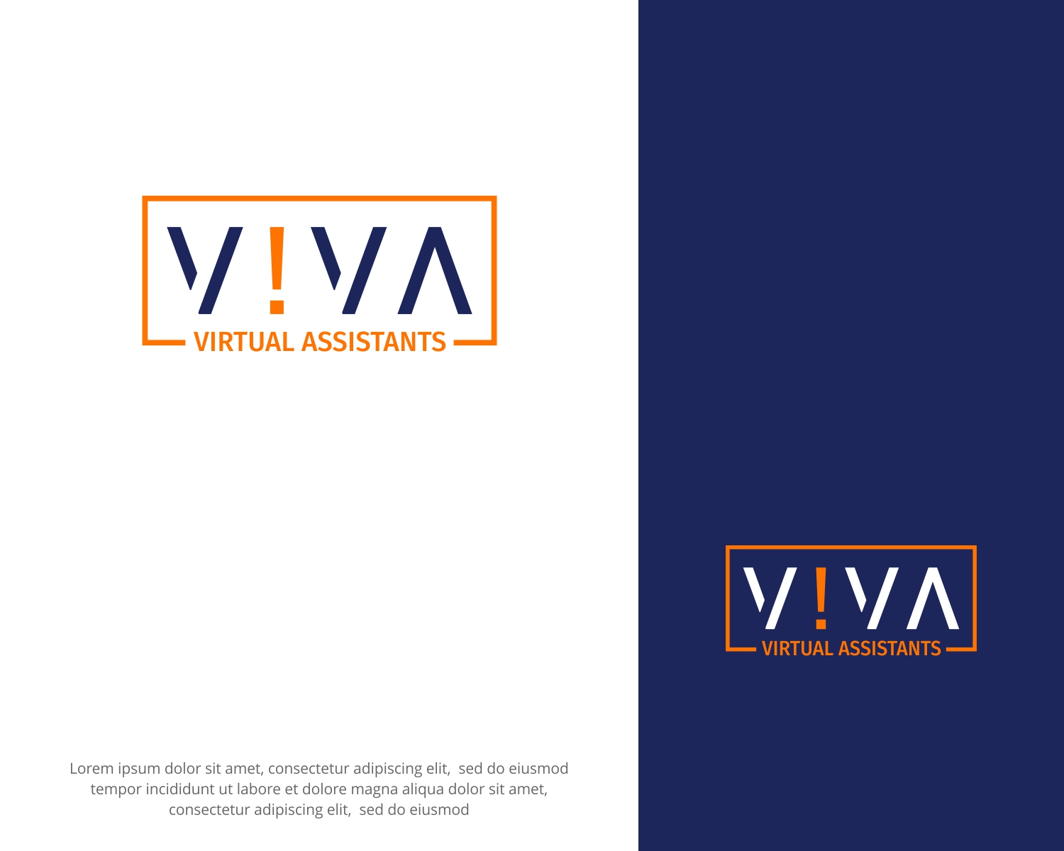 Logo Design Entry 2014722 submitted by Farhan to the contest for VIVA Virtual Assistants run by rlopez592