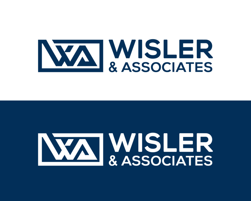 Logo Design entry 2018822 submitted by badluck@ to the Logo Design for Wisler & Associates, LLC   -------    ,LLC is optional run by bwisler