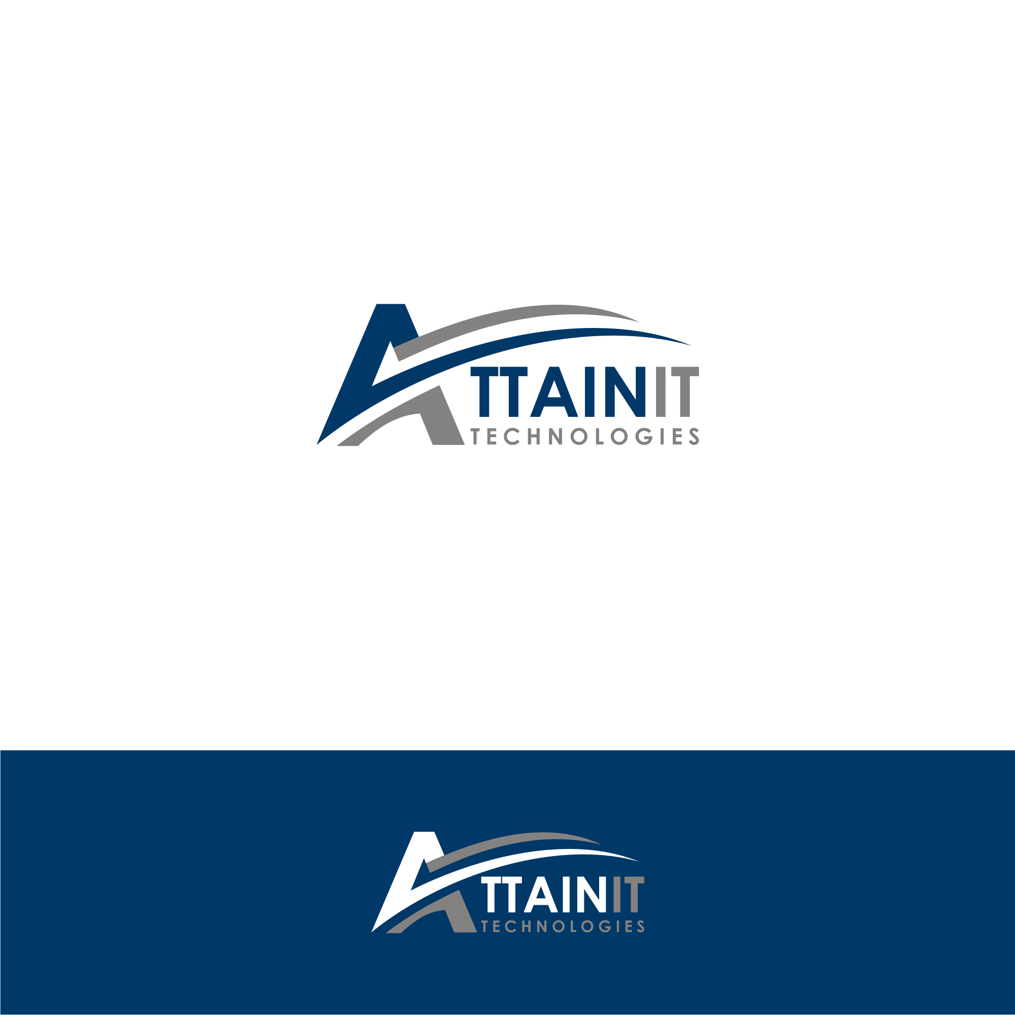 Logo Design entry 2029894 submitted by sofiyah to the Logo Design for Attainit Technologies run by jtflannery