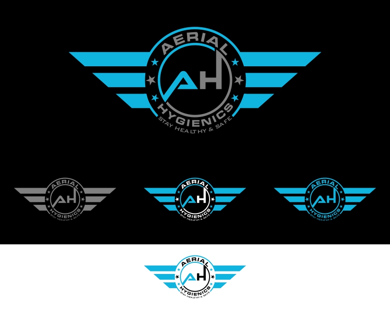 Logo Design entry 2038102 submitted by binbin design to the Logo Design for Aerial Hygienics run by b33media