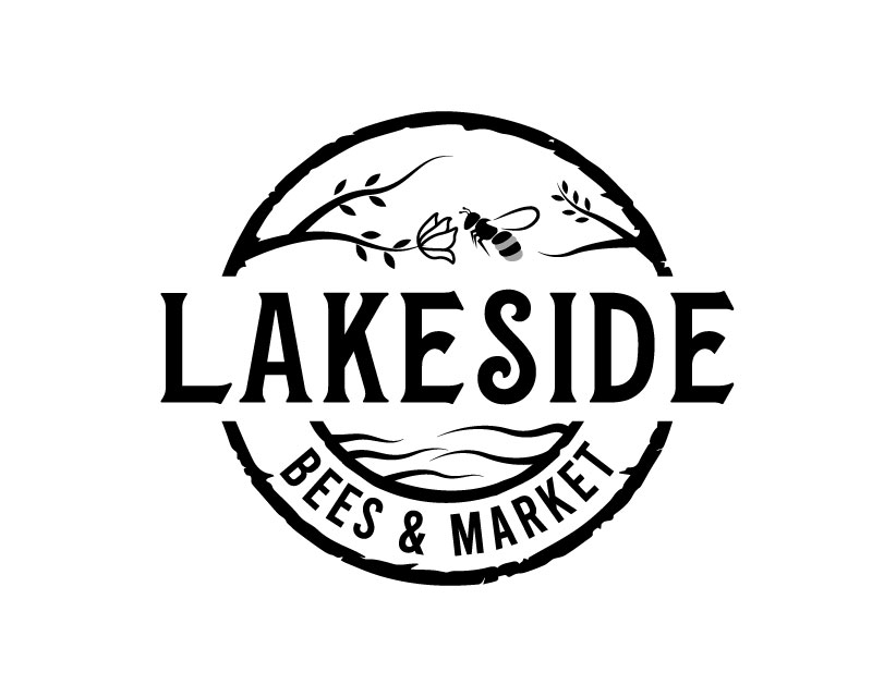 Logo Design Entry 2045730 submitted by plexdesign to the contest for Lakeside Bees & Market run by majlsander