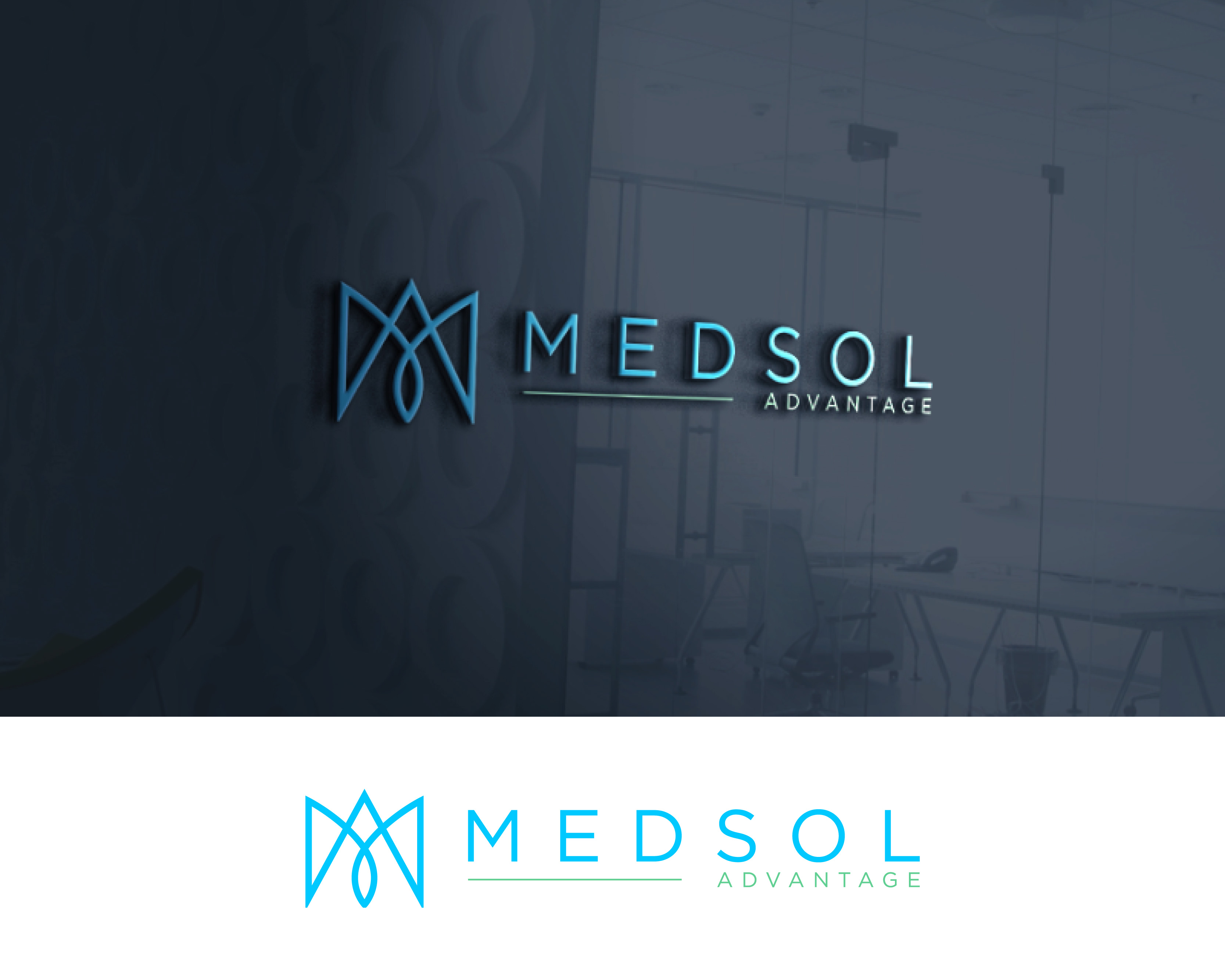 Another design by Ucil Usil submitted to the Logo Design for MedSol Advantage by dccleyva