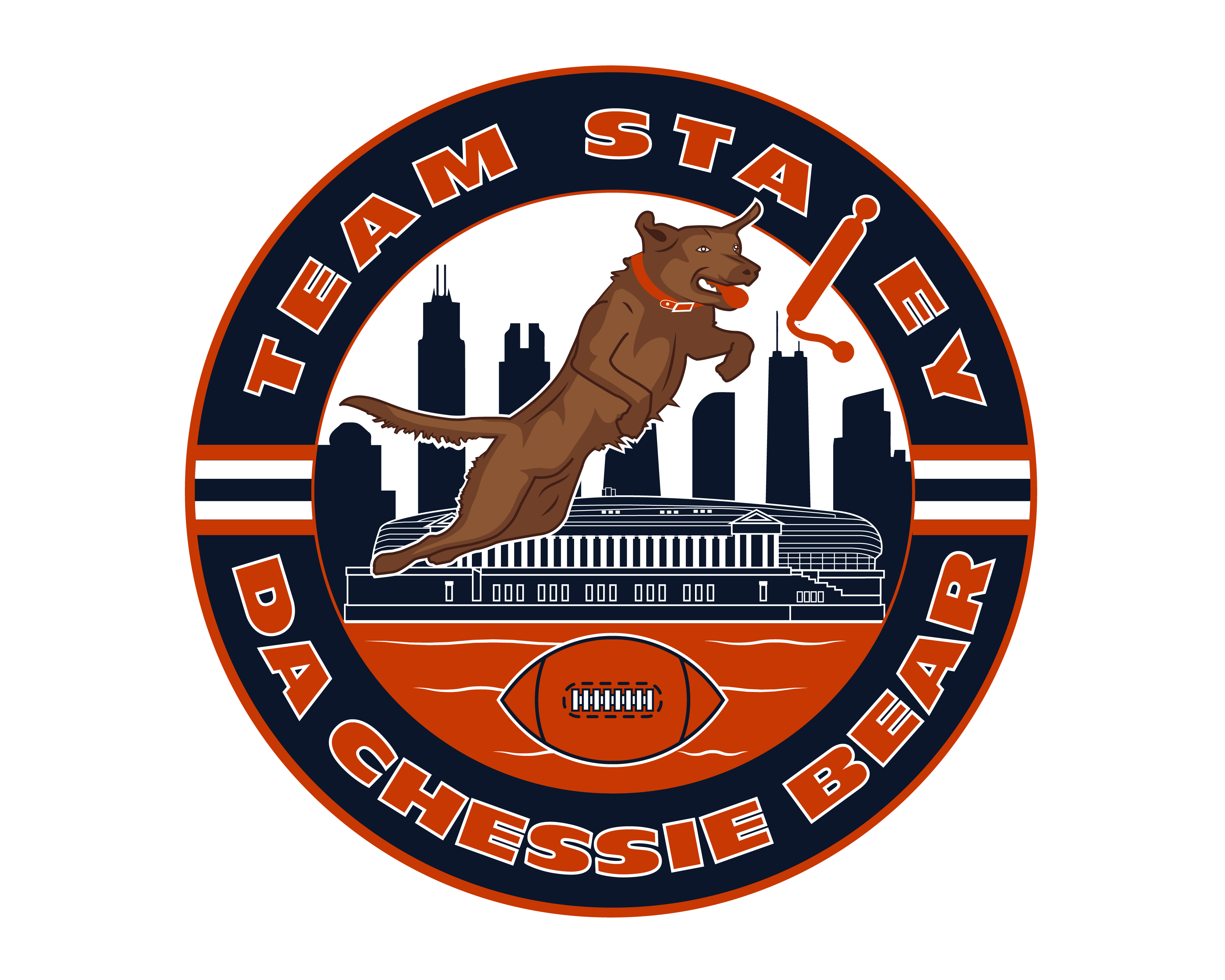 Logo Design entry 2054692 submitted by SplashBucket to the Logo Design for Team Staley Da Chessie Bear run by teamindiansummer