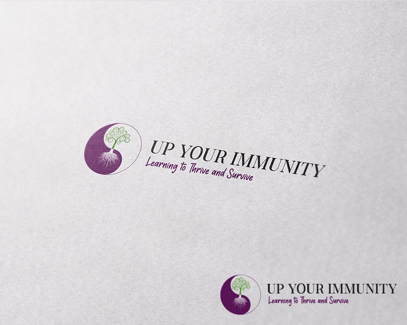 Logo Design entry 2055794 submitted by rie_nov to the Logo Design for Up Your Immunity run by SuperNaturalMom