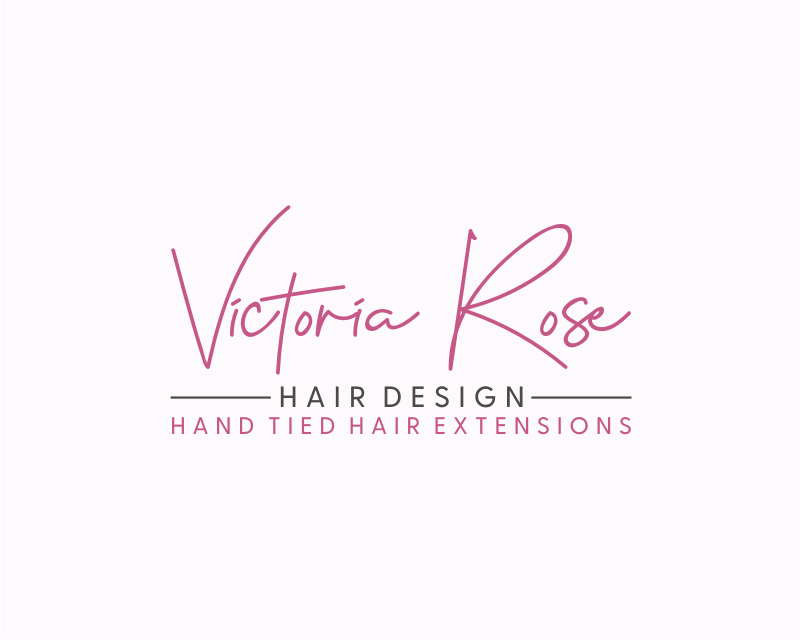 Logo Design Entry 2056264 submitted by dogeco to the contest for Victoria Rose Hair Design run by ethen.sps