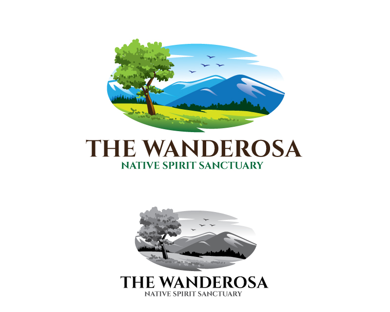 Logo Design Entry 2069186 submitted by max001 to the contest for THE WANDEROSA run by shaunie123