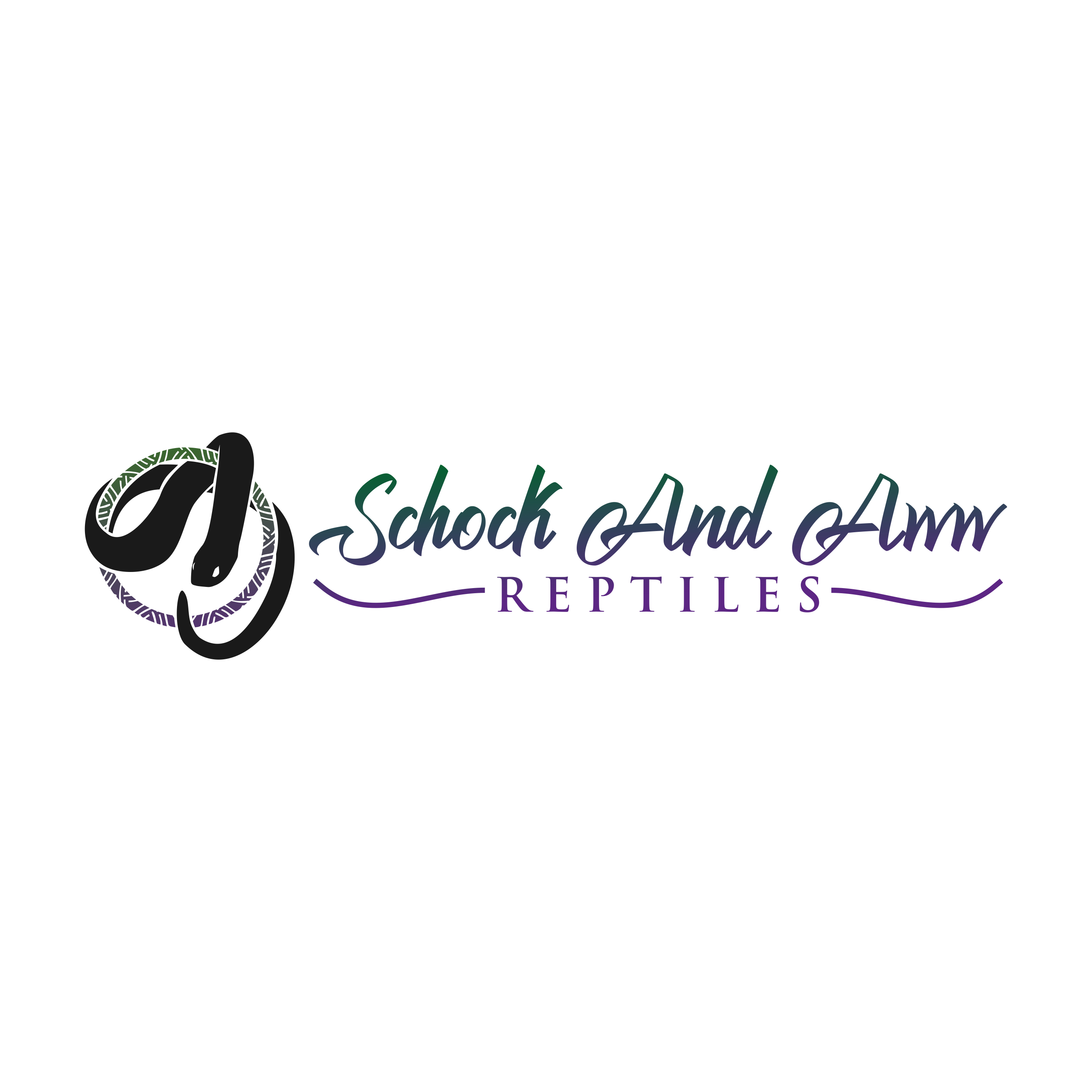 Logo Design entry 2075524 submitted by Salman to the Logo Design for Schock and Aww Reptiles run by Littleschockie