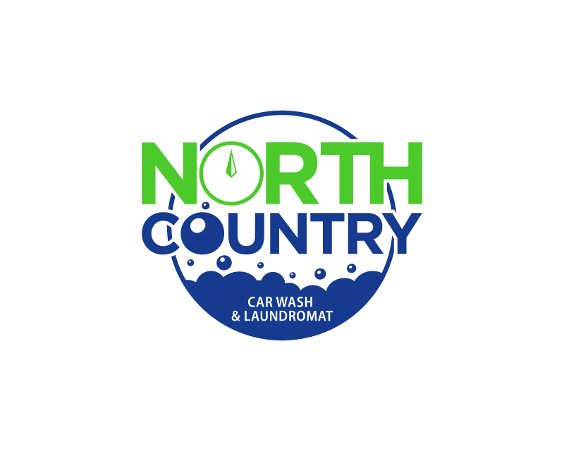 Logo Design Entry 2085935 submitted by frankeztein to the contest for North Country Car Wash & Laundromat run by yamaharider15