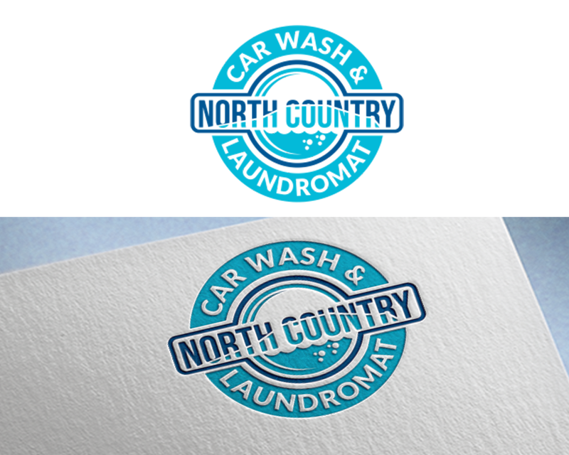 Logo Design entry 2085986 submitted by balsh to the Logo Design for North Country Car Wash & Laundromat run by yamaharider15