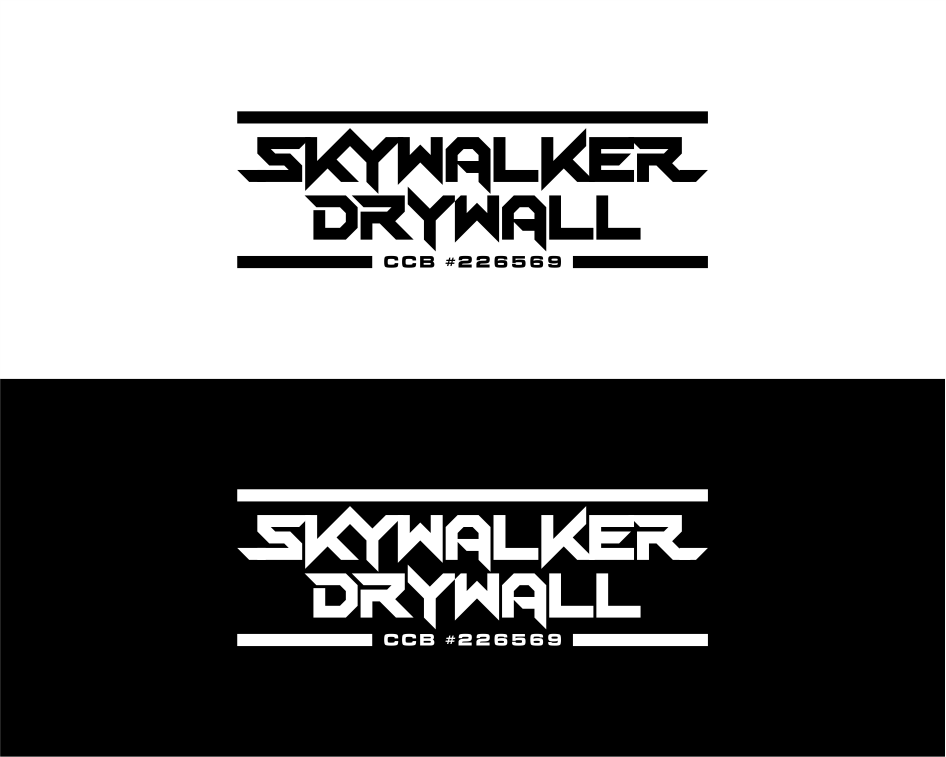 Logo Design Entry 2104157 submitted by andsue to the contest for Skywalker Drywall, LLC run by skywalkerdrywall