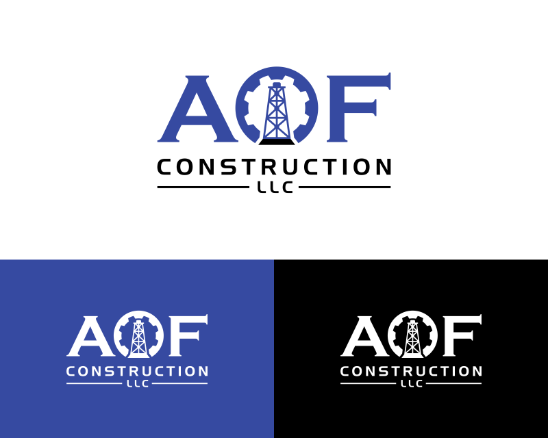 Logo Design entry 2107715 submitted by OnePiece to the Logo Design for AOF Construction LLC run by gbanta